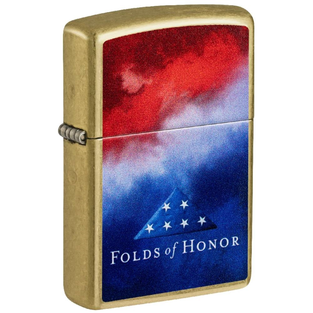 Zippo  Folds of Honor Clouds Design Lighter - 47095