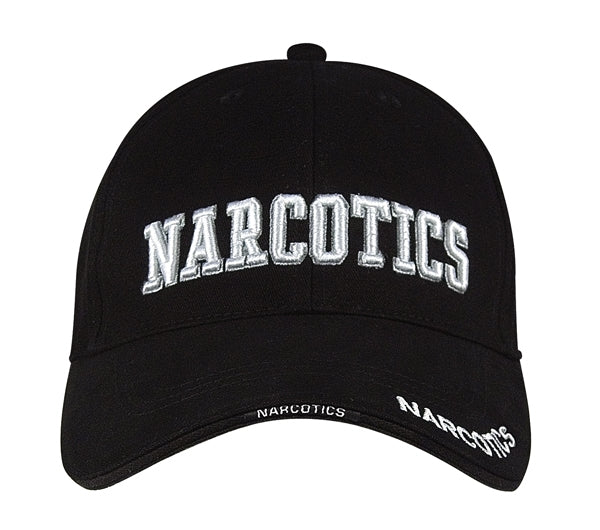 Rothco Black Narcotics Cap - 9399