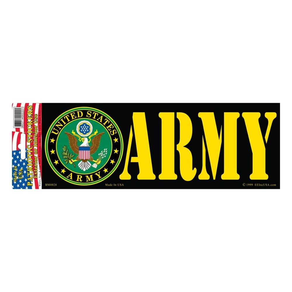 US Army Logo Bumper Sticker BM0028