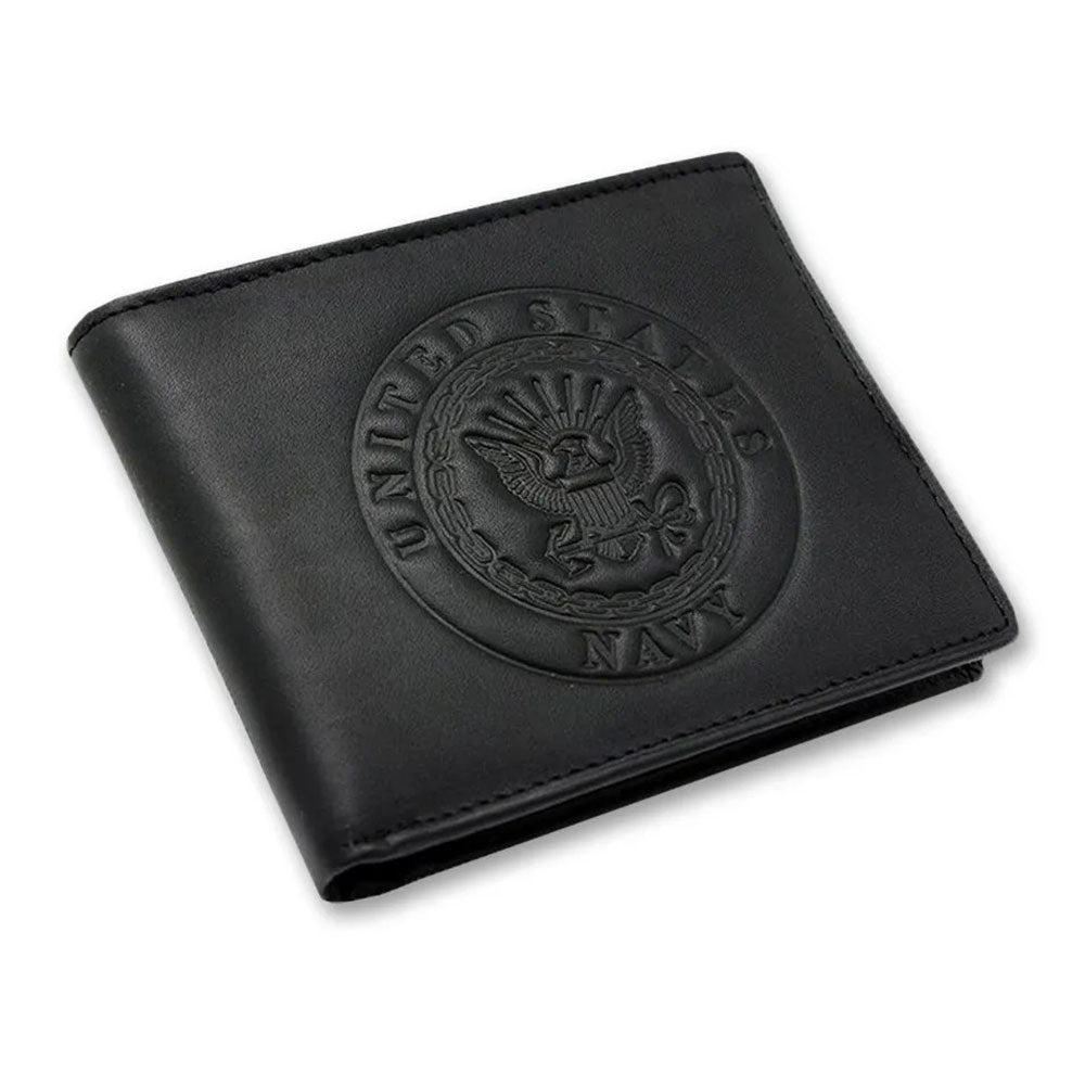 US Navy Crest Embossed Wallet TW-26