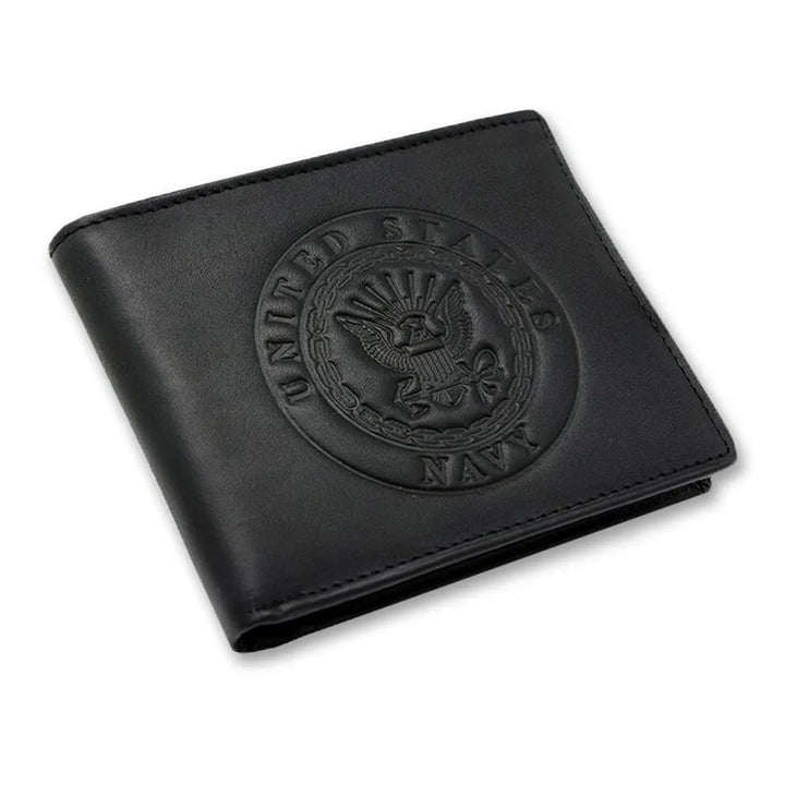 US Navy Crest Embossed Wallet TW-26