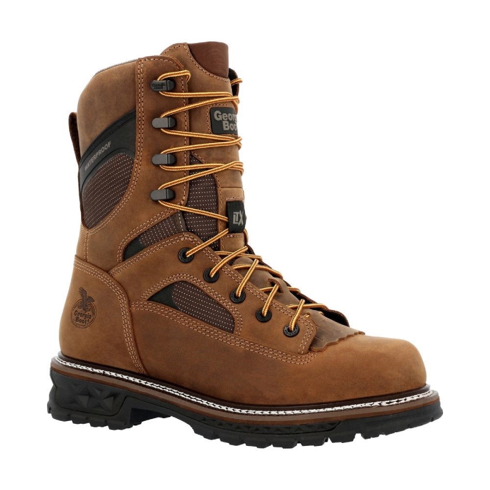 Georgia LTX Low Heel Logger Waterproof Lace Up Soft Toe Work Boot GB00668