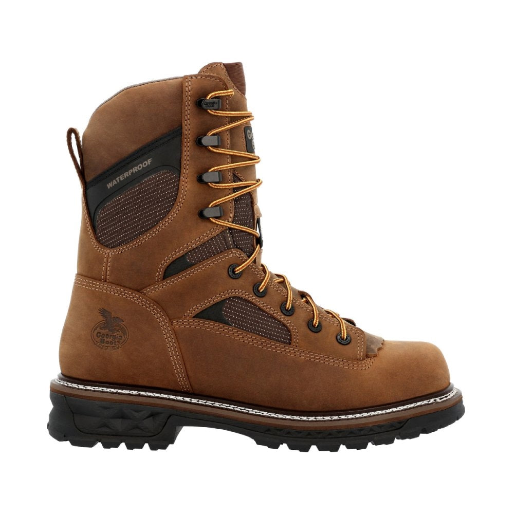 Georgia LTX Low Heel Logger Waterproof Lace Up Soft Toe Work Boot GB00668