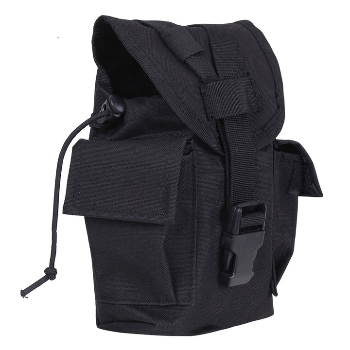 Rothco Black Molle Canteen Utility Pouch 40014