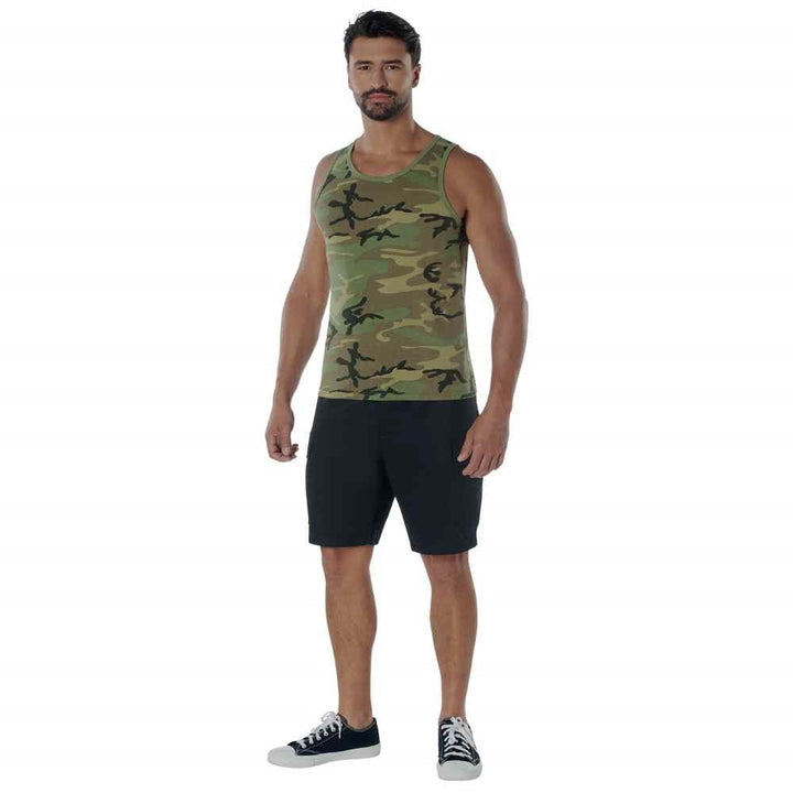 Rothco Vintage Woodland Camo Tank Top  - 9593