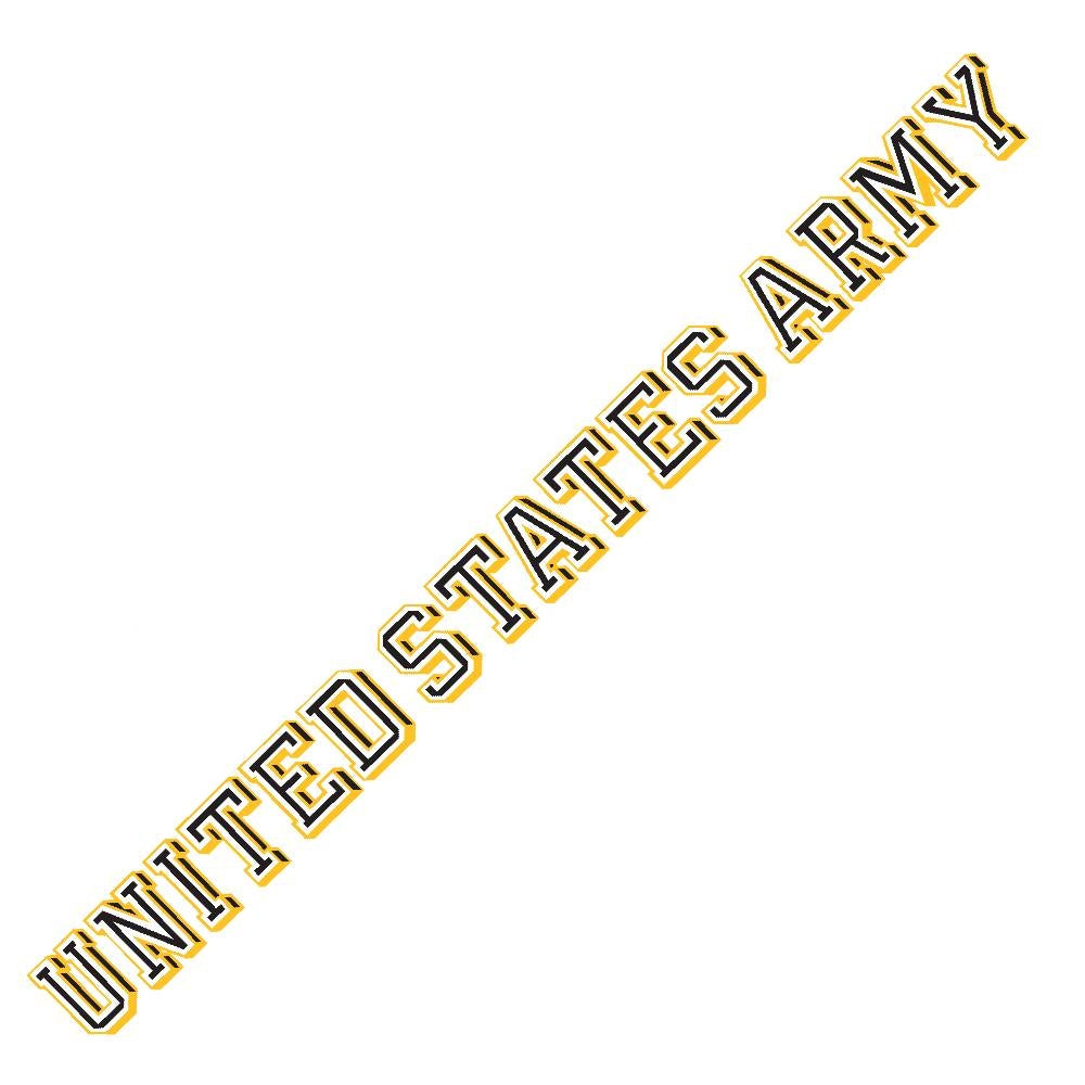 US Army Window Strip Decal D529-A