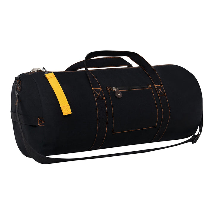 Rothco Black Canvas Equipment Bag 22334
