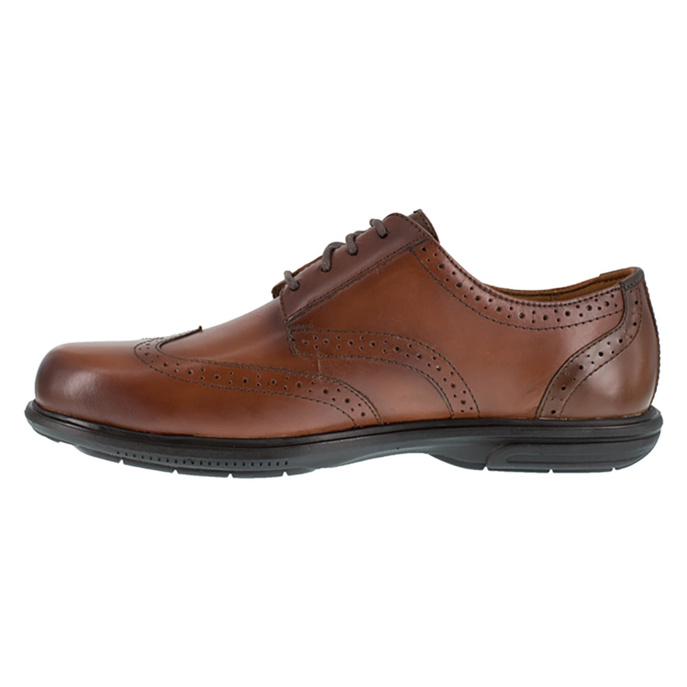 Florsheim Loedin Steel Toe Wing Tip Lace Up Work Shoe FS2023