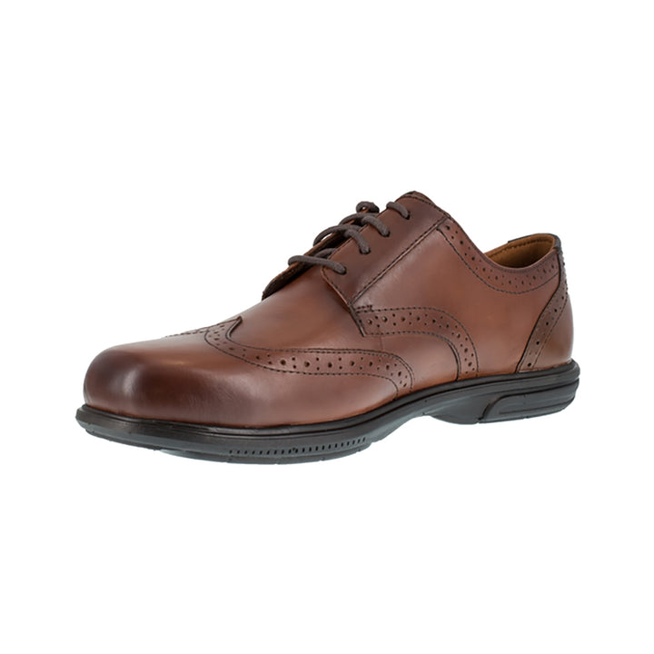 Florsheim Loedin Steel Toe Wing Tip Lace Up Work Shoe FS2023