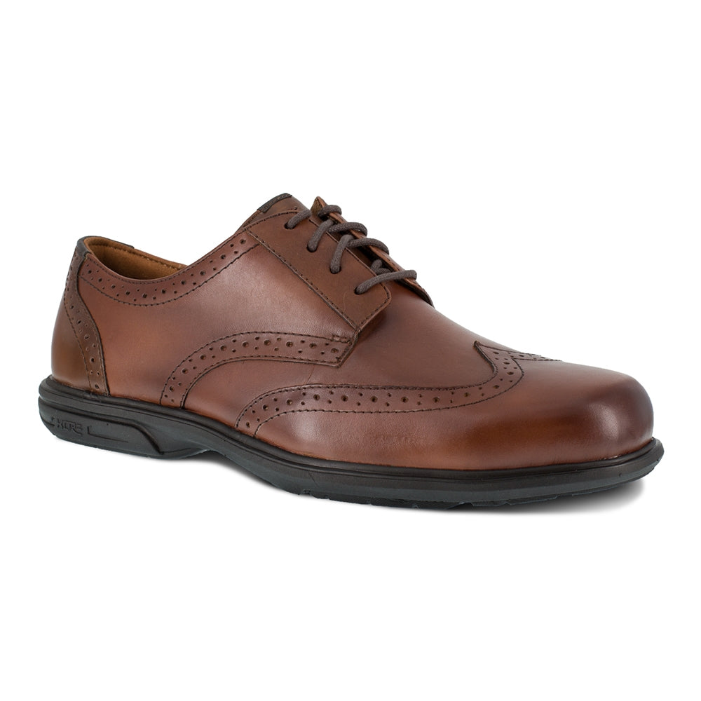 Florsheim Loedin Steel Toe Wing Tip Lace Up Work Shoe FS2023