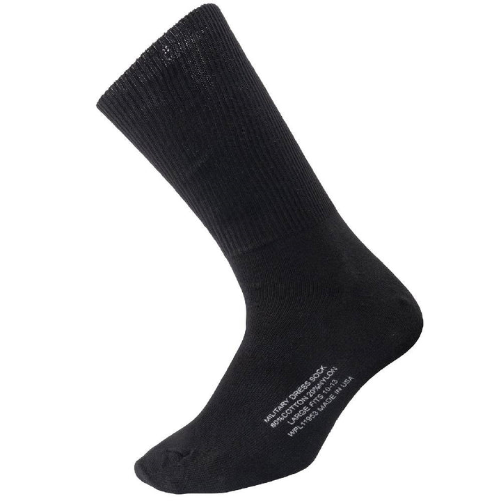 Rothco Black Military Dress Socks 6143