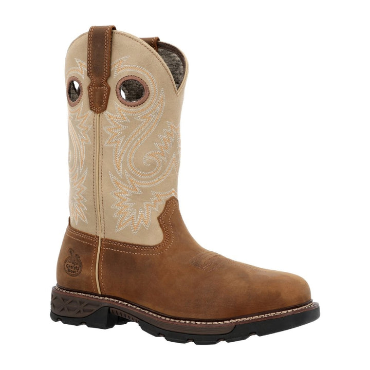 Georgia Carbo-Tec FLX Slip Resistant Pull On Alloy Toe Work Boot GB00670