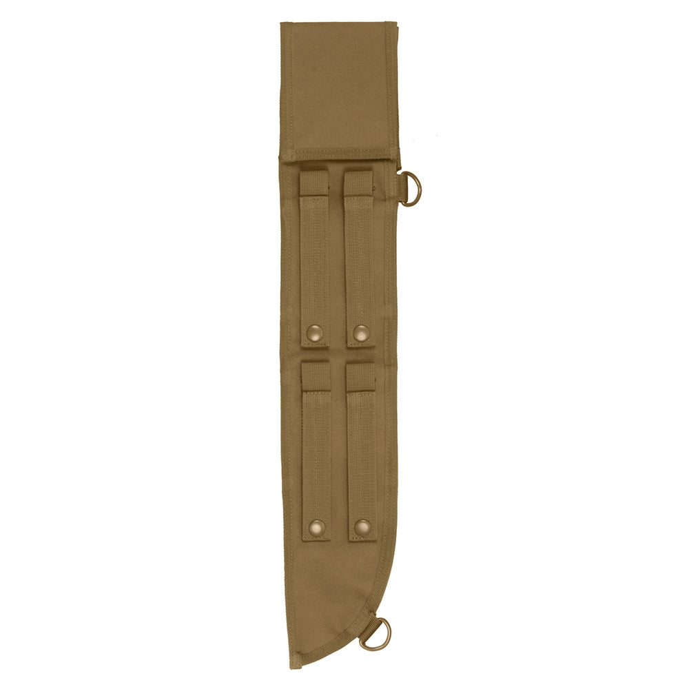 Rothco 18In Canvas MOLLE Machete Sheath - 895