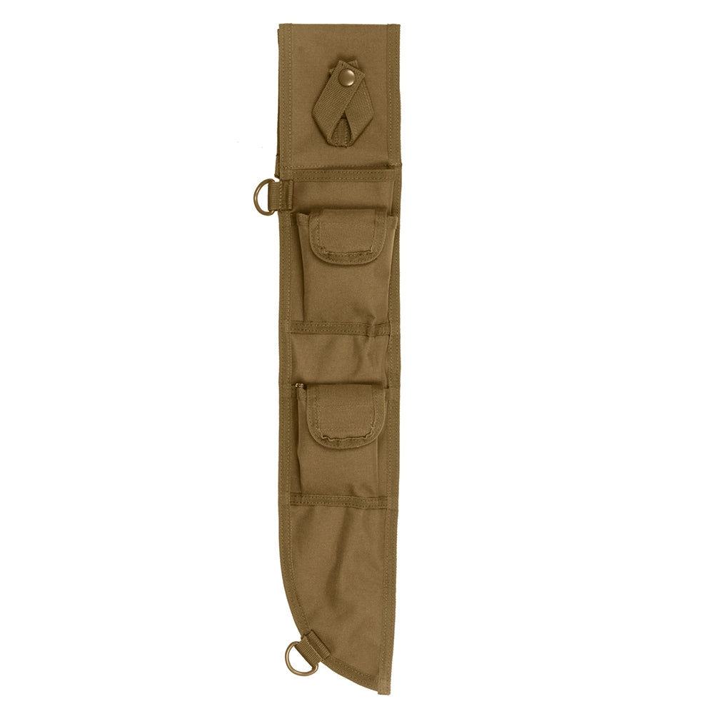 Rothco 18In Canvas MOLLE Machete Sheath - 895