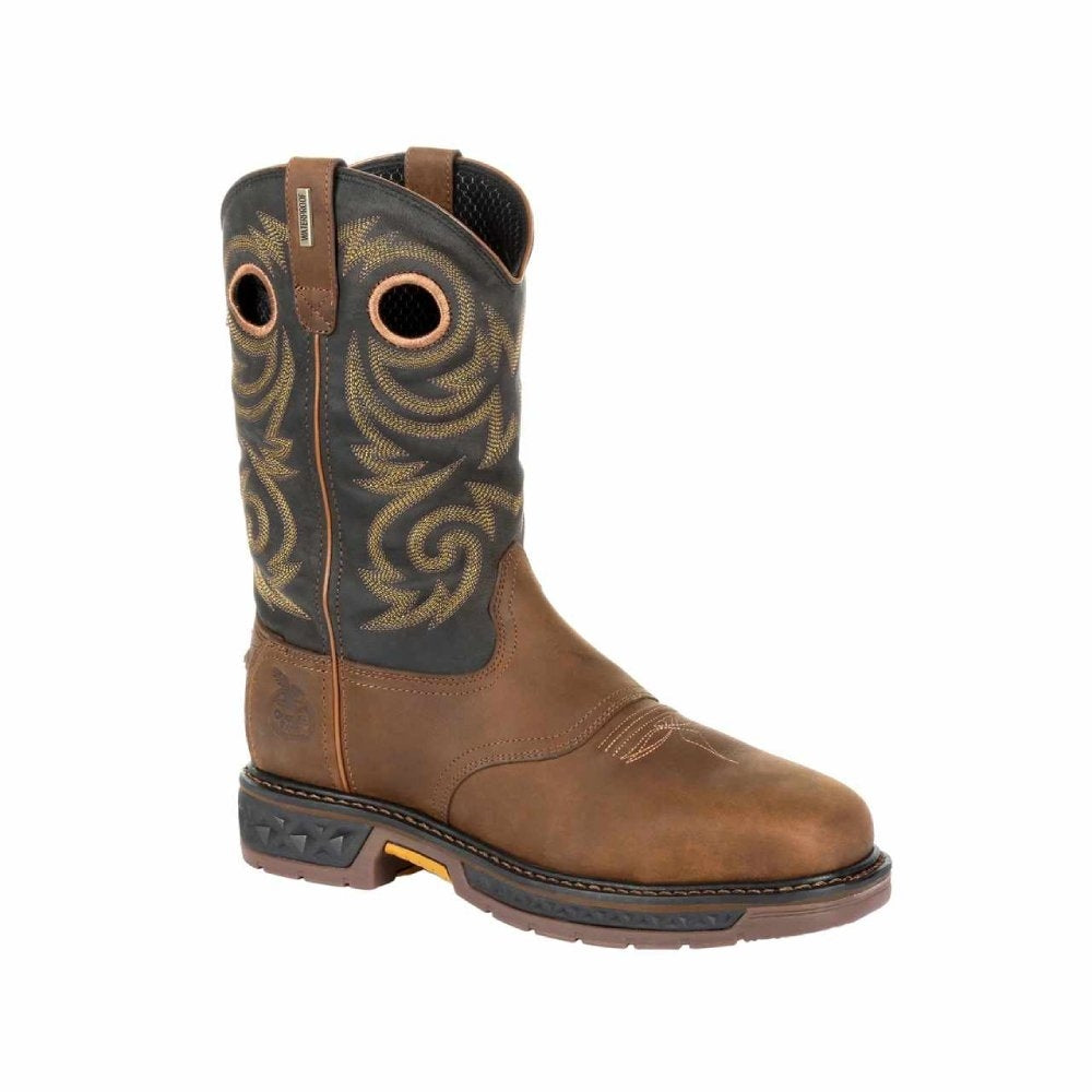 Georgia Carbo-Tec LT Waterproof Pull On Steel Toe Work Boot GB00267