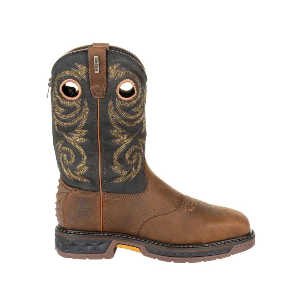 Georgia Carbo-Tec LT Waterproof Pull On Steel Toe Work Boot GB00267