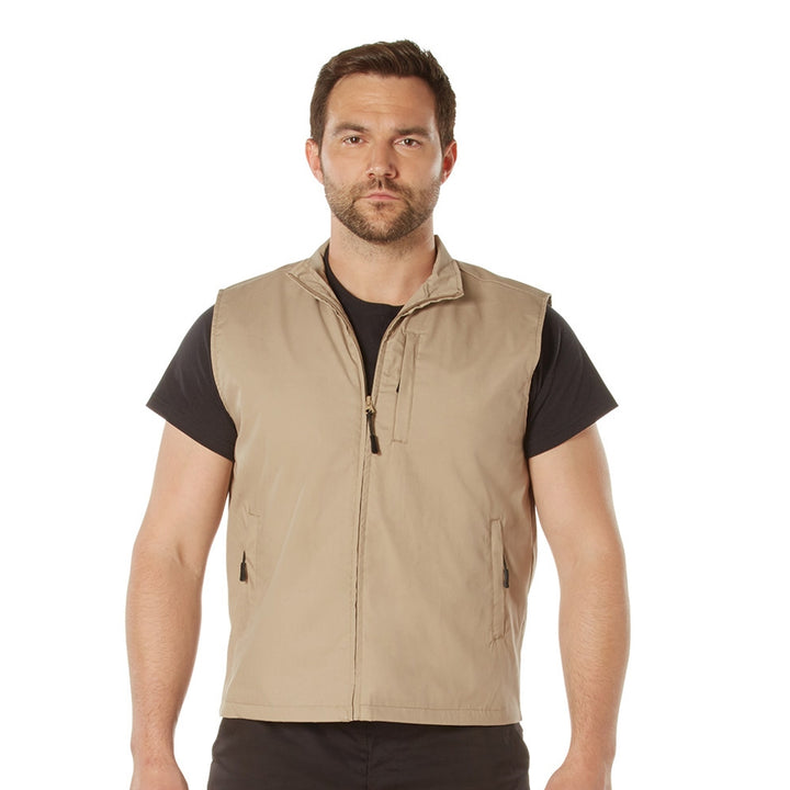 Rothco 76600 Khaki Undercover Travel Vest