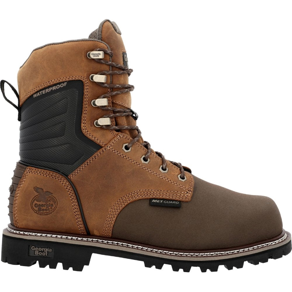 Georgia Brute Internal Met Guard Waterproof Composite Toe Work Boot GB00643