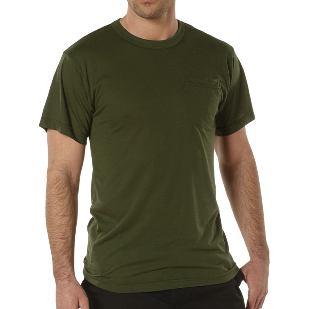 Rothco Moisture Wicking Olive Drab Pocket T-Shirt 56940