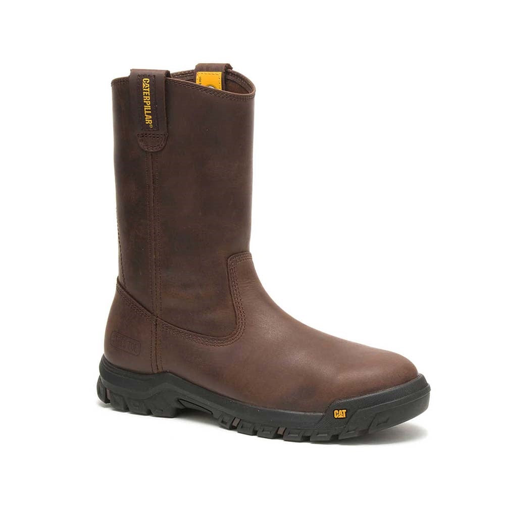 Caterpillar Drawbar Steel Toe Pull On Work Boot P91155
