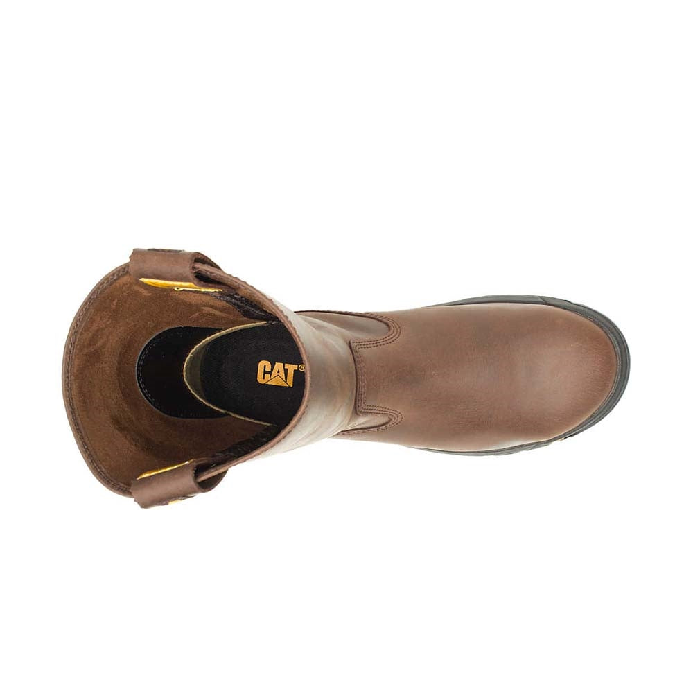 Caterpillar Drawbar Steel Toe Pull On Work Boot P91155
