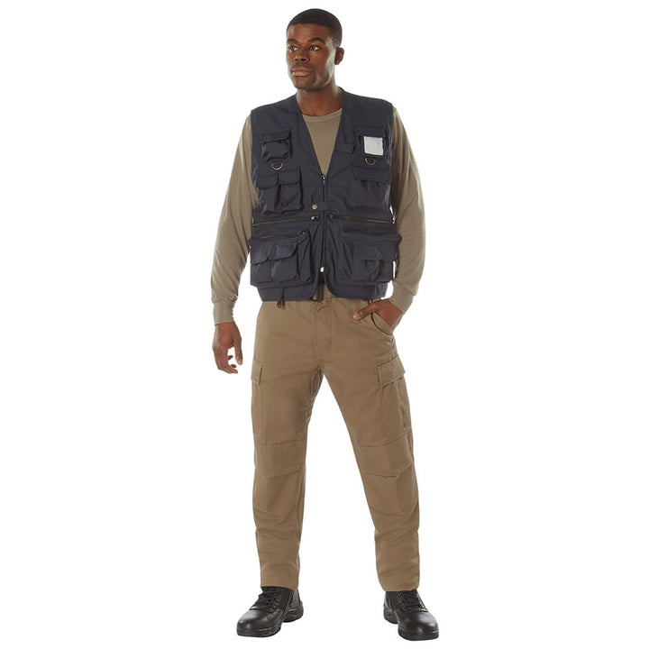 Rothco Midnight Navy Blue Travel Vest 75320