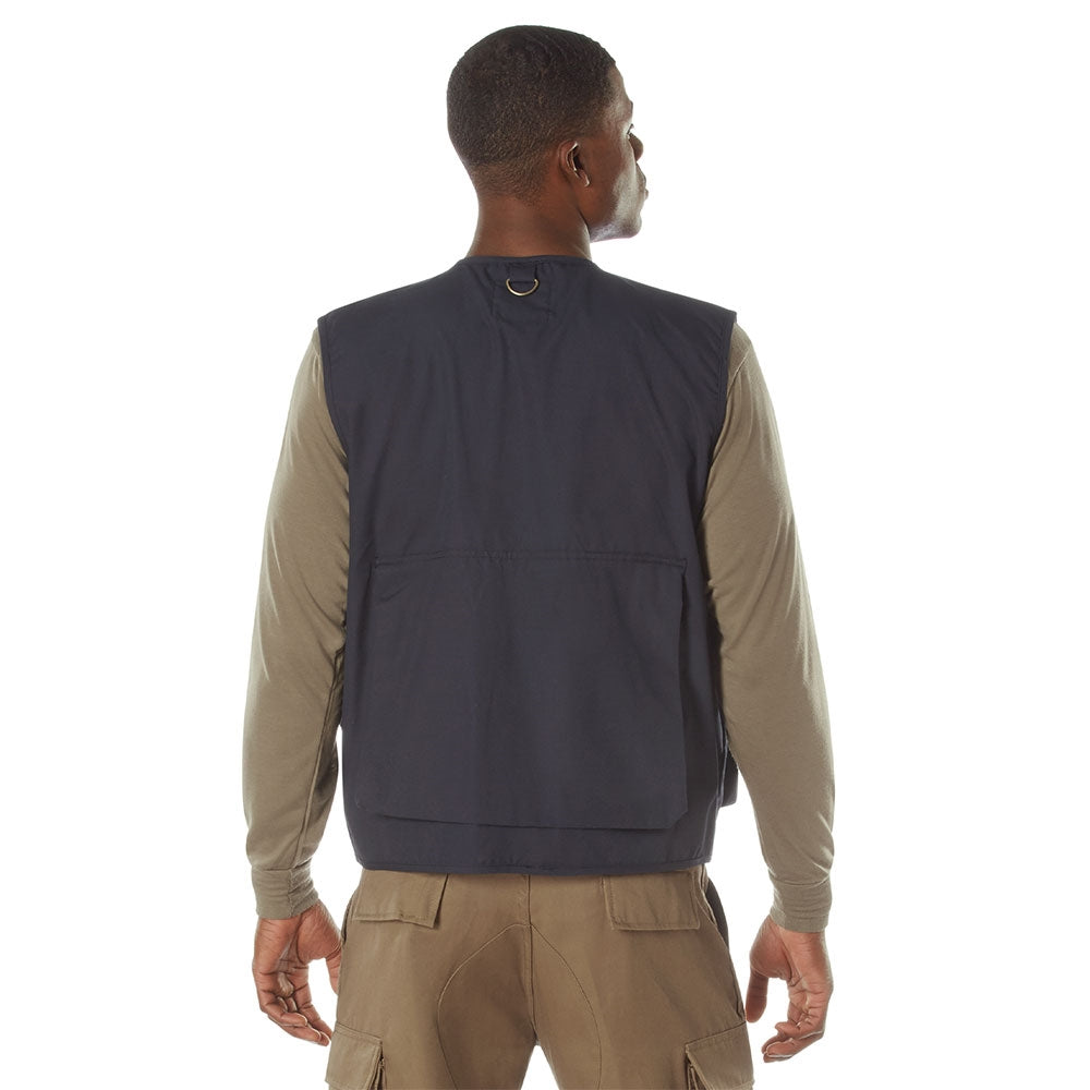 Rothco Midnight Navy Blue Travel Vest 75320