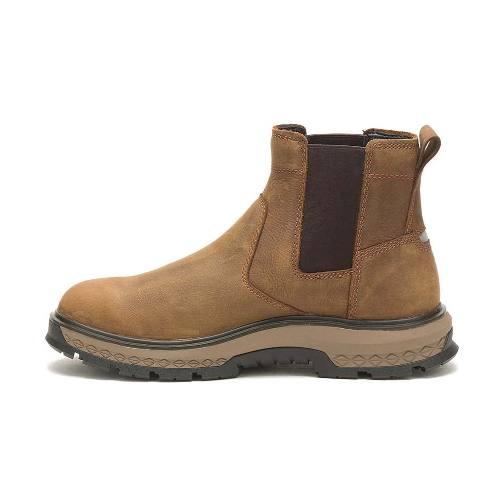 Caterpillar Exposition Chelsea Soft Toe Pull On Work Boot P51060