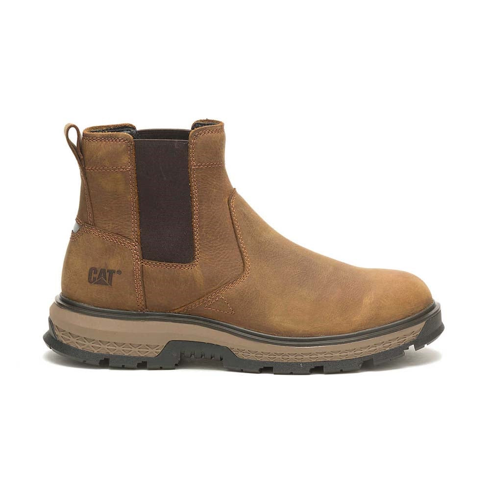 Caterpillar Exposition Chelsea Soft Toe Pull On Work Boot P51060