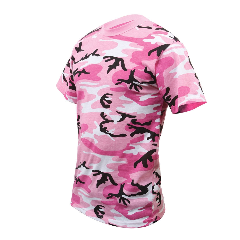 Rothco Kids Pink Camo T-Shirt - 6736