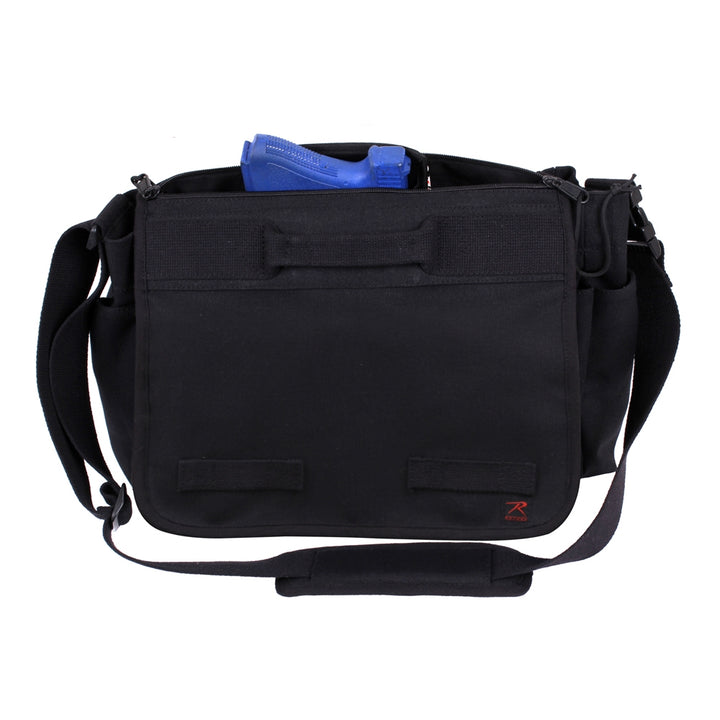 Rothco Black Concealed Carry Messenger Bag 91218