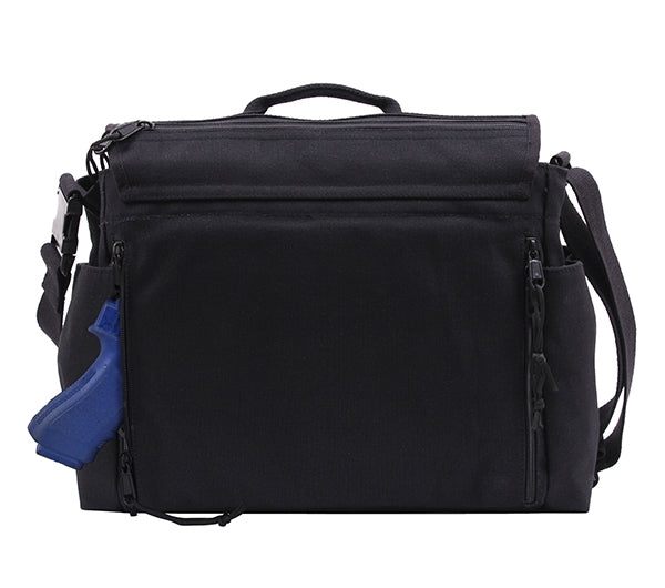 Rothco Black Concealed Carry Messenger Bag 91218