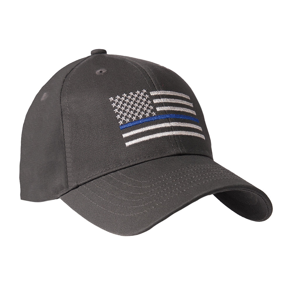 Rothco Thin Blue Line Flag Low Profile Cap 99888