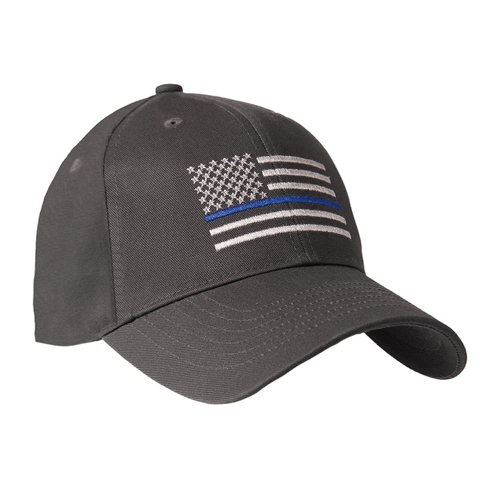 Rothco Thin Blue Line Flag Low Profile Cap 99888