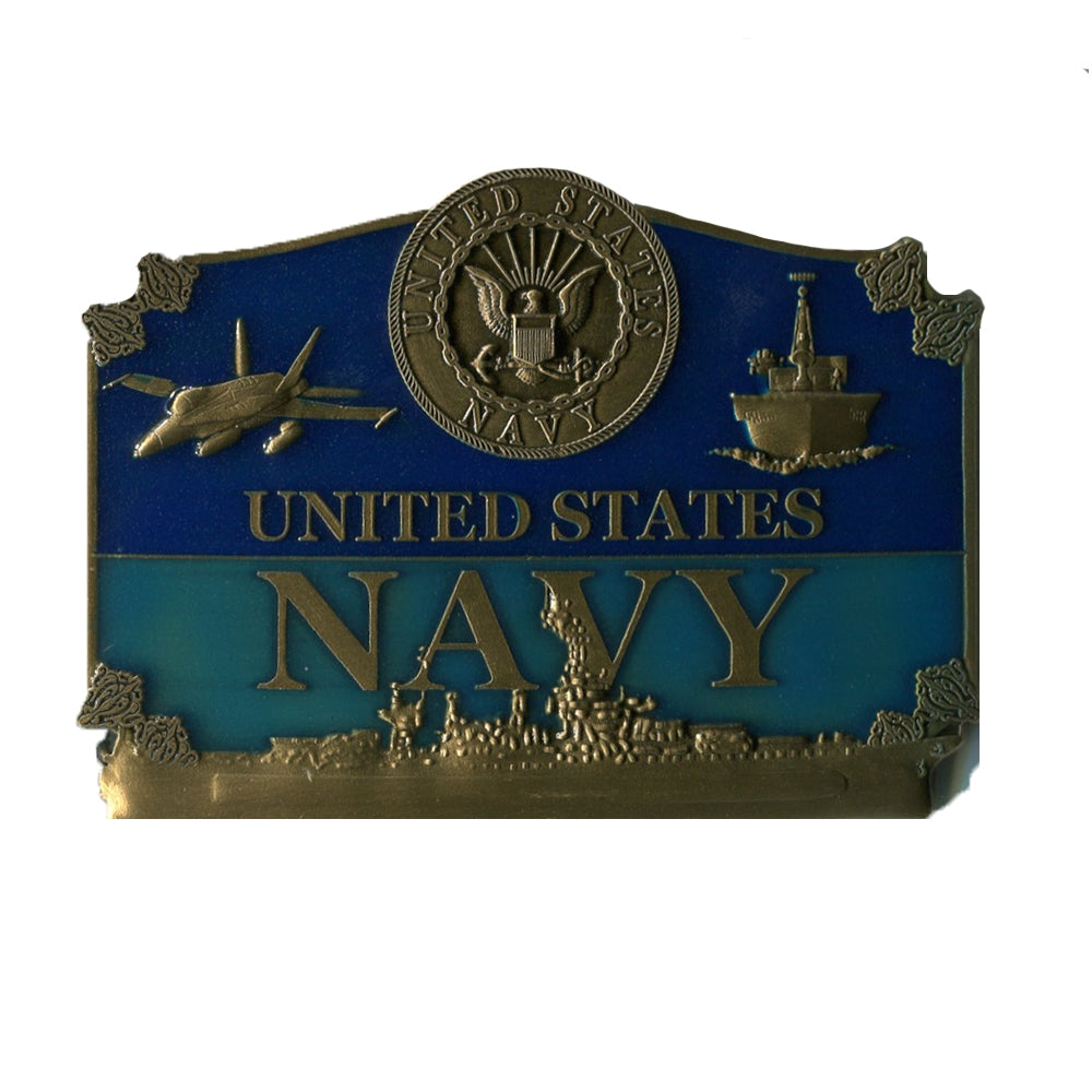 EEI United States Navy Belt Buckle - B0119