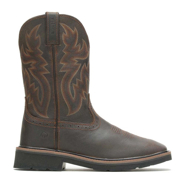 Wolverine Rancher Waterproof Soft Toe Square Toe Western Wellington Pull On Work Boot W10704