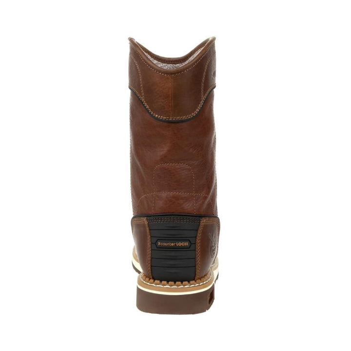 Georgia AMP LT Wedge Waterproof Pull On Soft Toe Work Boot GB00369