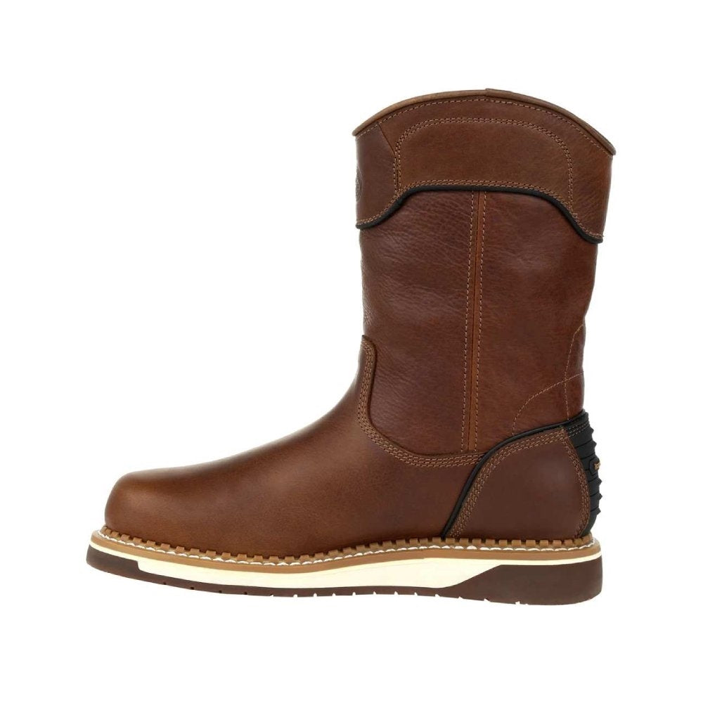 Georgia AMP LT Wedge Waterproof Pull On Soft Toe Work Boot GB00369