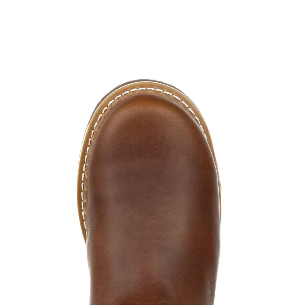Georgia AMP LT Wedge Waterproof Pull On Soft Toe Work Boot GB00369