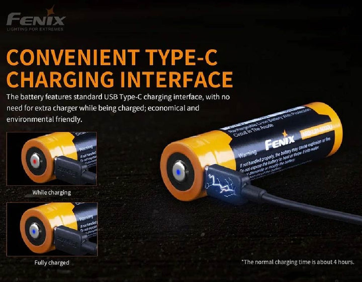 Fenix Rechargeable Li-ion Battery ARB-L21-5000U