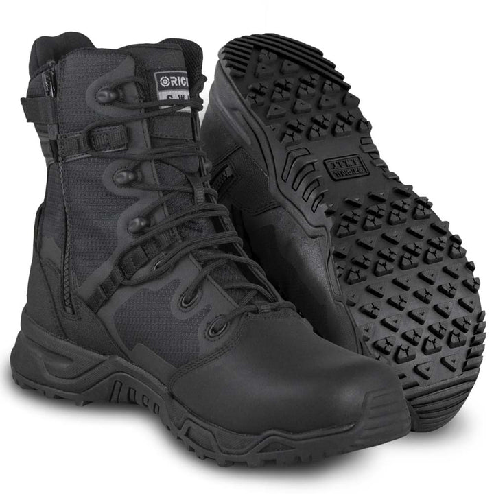 Original Swat Alpha Fury 2.0 Side Zip Polishable Toe European Norm Work Boot 186401