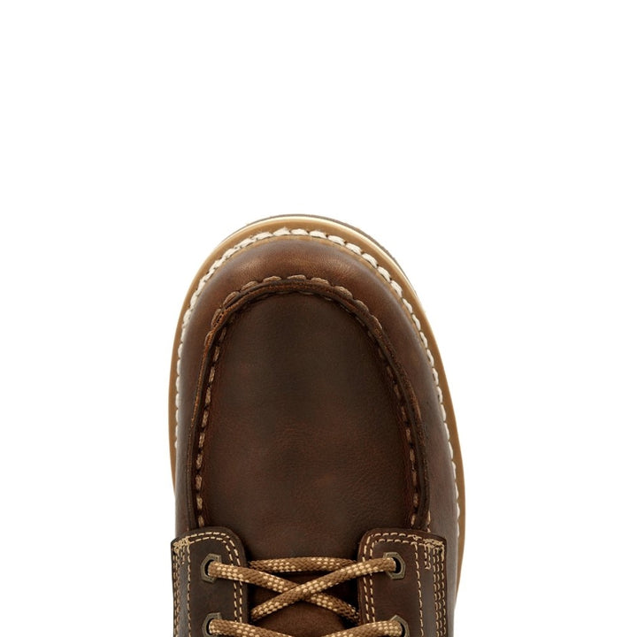 Georgia AMP LT Wedge Waterproof Lace Up Moc Toe Work Boot GB00429