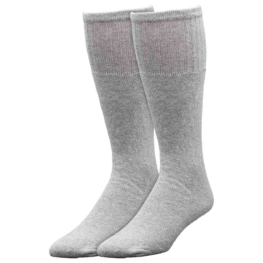 Railroad Socks Grey Tube Socks 6077
