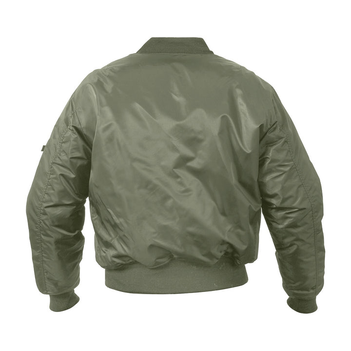 Rothco Sage Green Concealed MA-1 Flight Jacket - 77450