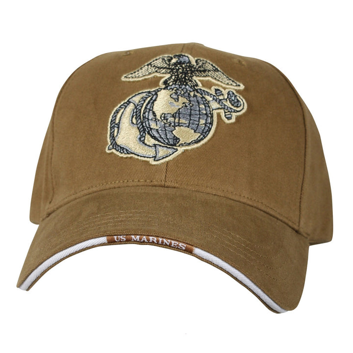 Rothco Coyote Globe and Anchor Cap - 9827