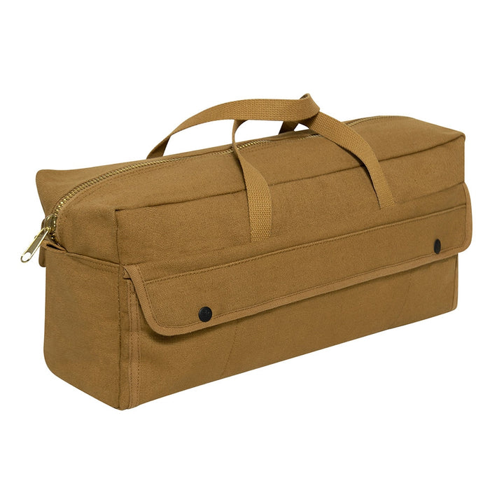 Rothco Jumbo Canvas Tool Bag With Brass Zipper 81500