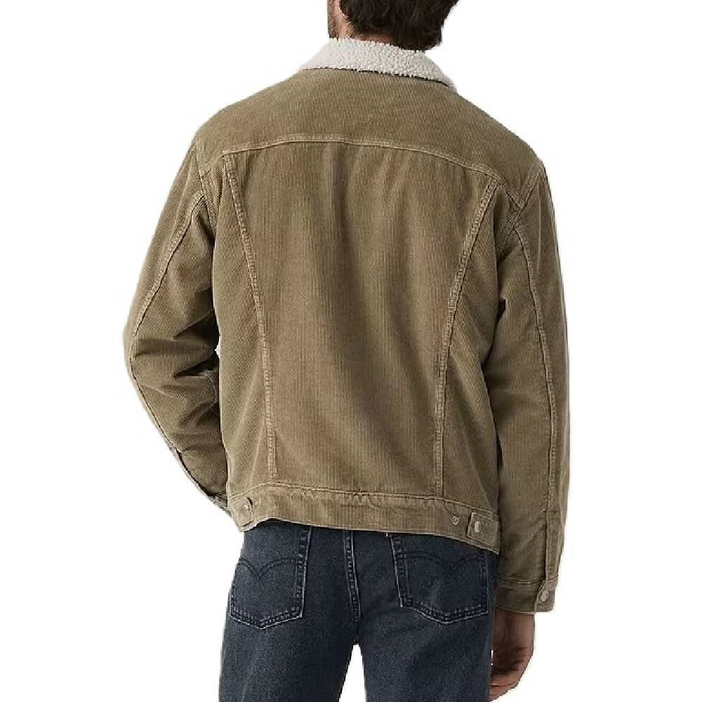 Levis Relaxed fit Sherpa TRKR Timber Wolf Jacket A5784-0022