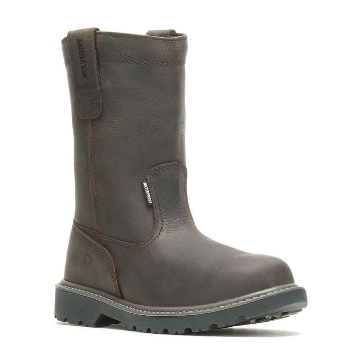 Wolverine Floorhand Waterproof Steel Toe Wellington Pull on Work Boot W10680