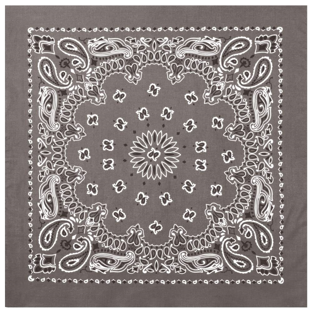 Rothco Gray Trainmen Bandana - 4058