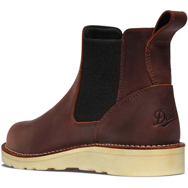 Danner Bull Run Chelsea Plain Toe Slip On Work Boot 15481